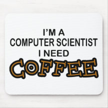 Bedarfs-Kaffee - Informatiker Mousepads