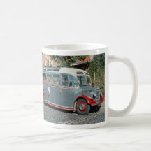 Bedford duple-bodied "" Vista "" 1950 klassischen  Kaffee Tassen