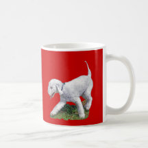 Bedlington Terrier Becher Tassen