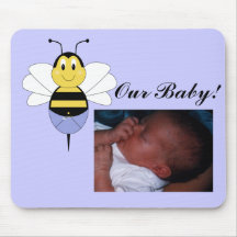 BeeBee Hummel-Bienen-Baby-Bild Mousepad