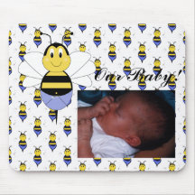 BeeBee Hummel-Bienen-Baby-Bild Mousepad