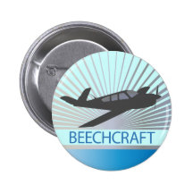 Beechcraft Flugzeuge Anstecknadel