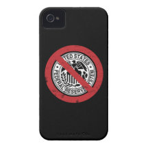 Beenden Sie den gefütterten bundesstaatlichen Rese iPhone 4 Hüllen