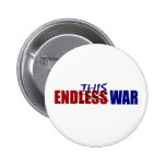 Beenden Sie diesen Krieg Anstecknadelbuttons