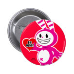Beeren-Häschen ist meins Button