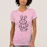 Beeren-Häschen-Kontur Tshirts