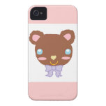 Beeren-niedlicher Bär iPhone 4 Cover