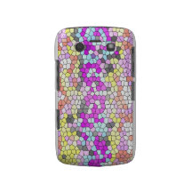 Beflecktes Glas-Muster-BlackBerry-mutiger Kasten Blackberry Bold Cover