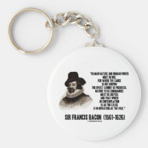 Befohlen zu werden Natur Sir-Francis Bacon befolgt Schlüsselbänder