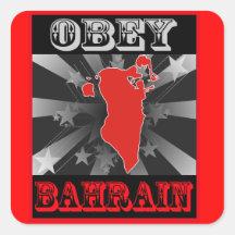Befolgen Sie Bahrain Aufkleber