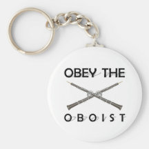 Befolgen Sie den Oboist Schlüsselband