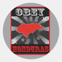 Befolgen Sie Honduras Sticker