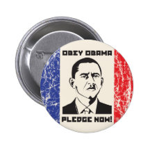 Befolgen Sie Obama-Knopf Buttons