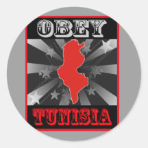 Befolgen Sie Tunesien Stickers