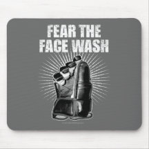 Befürchten Sie die Gesichts-Wäsche Mousepads