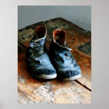 BEGINNEN UNTER $20 - altmodische Schuhe Poster