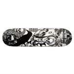 Begräbnis- Zuhausetapete Personalisierte Skatedecks