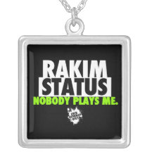 Begrenzte Ausgabe Rakim Status-Kette Selbst Gestalteter Schmuck
