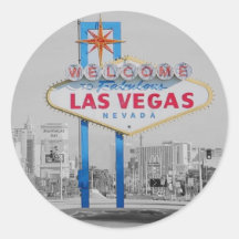 Begrüßen Sie nach fabelhaftes Las Vegas Aufkleber