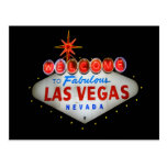 Begrüßen Sie nach Las Vegas Postkarten