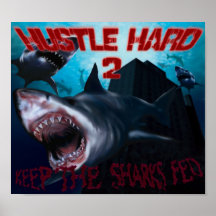 behalten Sie die Haifische fed3 Posterdrucke