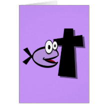 Behalten Sie Ihre Augen auf dem Kreuz Karte