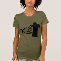 Behalten Sie Ihre Augen auf dem Kreuz Tshirts