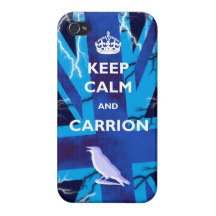 Behalten Sie Ruhe und Aas glatten IPhone 4 Fall iPhone 4 Case