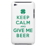 Behalten Sie Ruhe und geben Sie mir Bier Case-Mate iPod Touch Hülle
