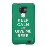 Behalten Sie Ruhe und geben Sie mir Bier Galaxy SII Hülle