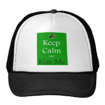Behalten Sie Ruhe und KÜSSEN Sie MICH Retro Cap
