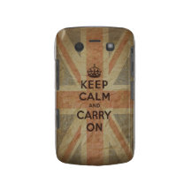 Behalten Sie Ruhe und machen Sie mit BRITISCHER Fl Blackberry Bold Cover
