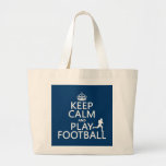 Behalten Sie Ruhe-und Spiel-Fußball (kundengerecht Tasche