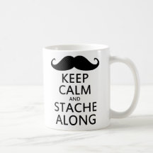 Behalten Sie Ruhe und Stache entlang Haferl