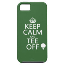 Behalten Sie Ruhe-und T-Stück weg - Golfgeschenke, Hülle Fürs iPhone 5