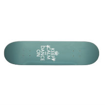 Behalten Sie Ruhe und tanzen Sie auf (Ballett) (al Individuelle Skatedecks