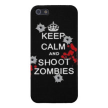 behalten Sie ruhige und Tötungszombies