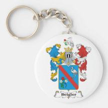 Beigler Familien-ungarisches Wappen Schlüsselanhänger