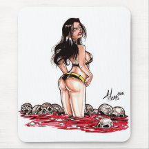 Beißen Sie mich Mousepad