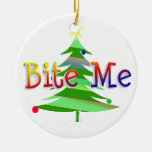 Beißen Sie mich Verzierung Weihnachtsbaum Ornament