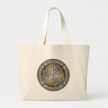 Bejeweled keltisches Schild Taschen