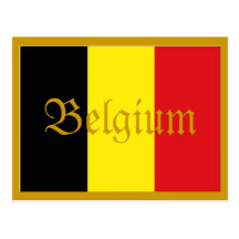 Belgien-Postkarte