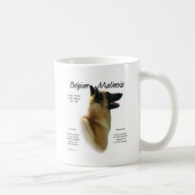 Belgier Malinois Geschichtsentwurf Kaffee Tassen