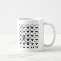 Belgier Malinois in den Schafen Tee Tasse