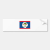Belize-FLAGGE International Auto Sticker