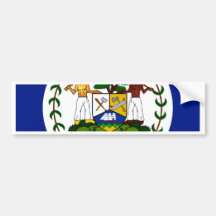 Belize-Qualitäts-Flagge Auto Aufkleber