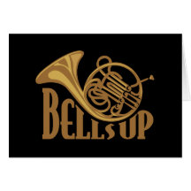 Bell Up Horn Grußkarten