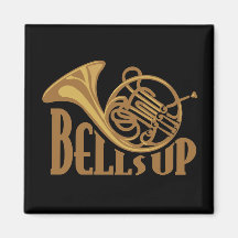 Bell Up Horn Kühlschrankmagnete