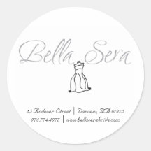 Bella Seren Logo_lg, 85 Andover Straße | Danvers… Sticker