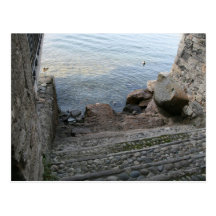 Bellagio, Italien ~ unten Treppe Postkarten